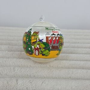 1990 Ninja Turtles Cartoon Holiday Ornament